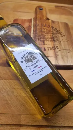 [011] Bouteille Huile d'Olive Fumée 1L